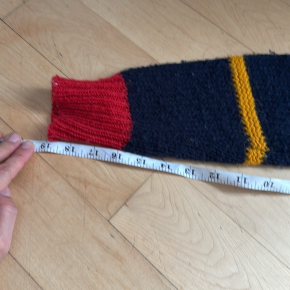 Vintage solide striped sweather - Picture 6 of 9